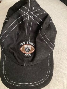 Raider’s football infant cap